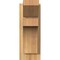 Ekena Millwork Westlake Slat Rough Sawn Outlooker, Western Red Cedar, 6"W x 12"D x 16"H OUT06X12X16WTL06RWR - alternate 4